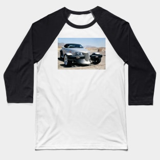 Hot Rod - Plymouth Prowler in Death Valley Baseball T-Shirt